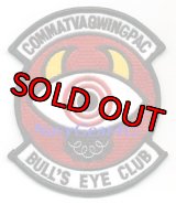 COMMATVAQWINGPAC BULL'S EYE CLUBパッチ