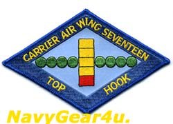 画像1: CVW-17(AA/NA) TOP TAIL HOOKERパッチ（デッドストック）