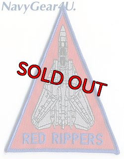 画像1: VF-11 RED RIPPERSショルダートライアングルパッチ