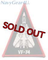 VF-74 BE-DEVILERSショルダートライングルパッチ