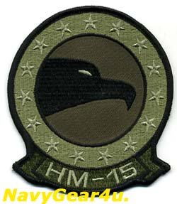 画像1: HM-15 BLACKHAWKS部隊パッチ（サブデュード）