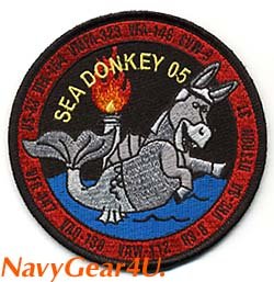 画像1: CVW-9/CVN-70 SEA DONKEY2005クルーズパッチ（デッドストック）