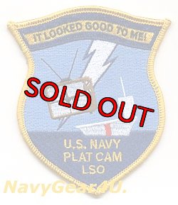 画像1: U.S.NAVY PLAT CAM LSOパッチ