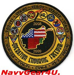 画像1: VFA-31/CVW-8/CVN-71 2008-09年OEF作戦クルーズ記念パッチ（デッドストック）