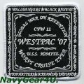 CVW-11/CVN-68 WESTPAC 2007クルーズ記念パッチ（デッドストック）