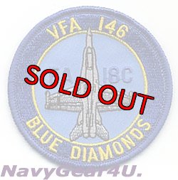 画像1: VFA-146 BLUE DIAMONDS F/A-18Cショルダーバレットパッチ