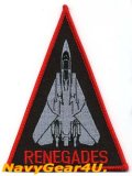 VF-24 RENEGADESショルダートライアングルパッチ（デッドストック）