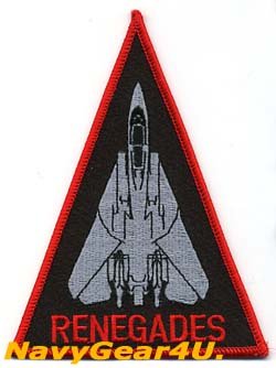 画像1: VF-24 RENEGADESショルダートライアングルパッチ（デッドストック）