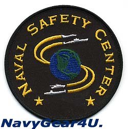 画像1: NAVAL SAFETY CENTER部隊パッチ