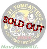 VF-31 TOMCATTERS LAST TMOCAT WESTPAC BABY! 2004記念パッチ