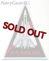 VF-41 BLACK ACES ショルダートライアングルパッチ