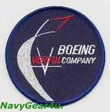 BOEING VERTOL COMPANYショルダーパッチ（デッドストック/ベルクロ有無）