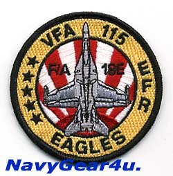 画像1: VFA-115 EAGLES F/A-18Eショルダーバレットパッチ（在日部隊Ver.）