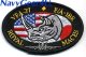 VFA-27 ROYAL MACES RHINOショルダーパッチ（左肩用/ベルクロ有無）