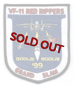 画像1: VF-11 RED RIPPERS BOOLA! BOOLA! '99受賞記念パッチ