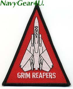 画像1: VF-101 GRIM REAPERSショルダートライアングルパッチ