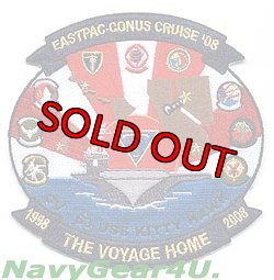 画像1: CVW-5/CV-63 EASTPAC-CONUS CRUISE2008記念パッチ（デッドストック）