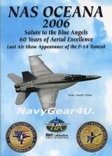 NAS OCEANA 2006 AIRSHOW "LAST AIRSHOW OF F-14" DVD