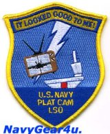U.S.NAVY PLAT CAM LSOパッチ（VFA飛行隊Ver.）