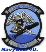 HSL-47 SABERHAWKS部隊パッチ
