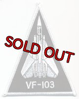 VF-103 JOLLY ROGERSショルダートライアングルパッチ（VF-103Ver.）