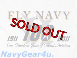 画像2: 米海軍航空100周年記念限定CoNA T-シャツ"FLY NAVY 100"（ホワイト）