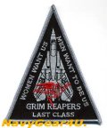 VF-101 GRIM REAPERS  LAST CLASSショルダートライアングルパッチ（デッドストック）