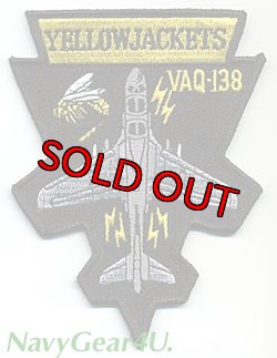 画像1: VAQ-138 YELLOW JACKETS EA-6Bショルダーパッチ(デッドストック）