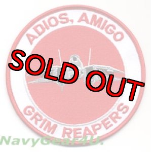 画像: VF-101 GRIM REAPERS ADIOS,AMIGO部隊解散記念パッチ