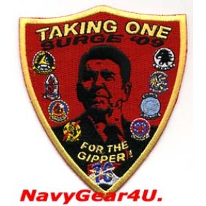 画像: CVW-14/CVN-76 SURGE2009クルーズ記念パッチ"TAKING ONE"（デッドストック）