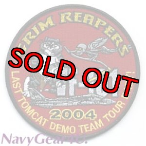 画像: VF-101 GRIM REAPERS 2004 LAST TOMCAT DEMO TOURパッチ
