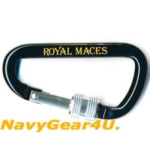 画像: VFA-27 ROYAL MACESカラビナ/キーリング(スクリューロック)