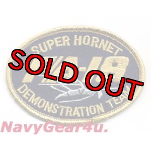 画像: VFA-106 GLADIATORS SUPER HORNETデモチームF/A-18E/Fオーバルパッチ（ベルクロ有無）