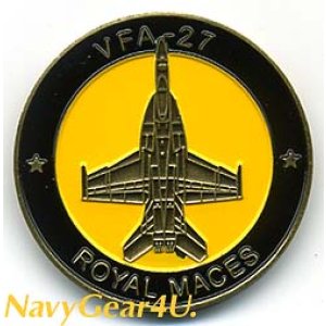 画像: VFA-27 ROYAL MACESチャレンジコイン