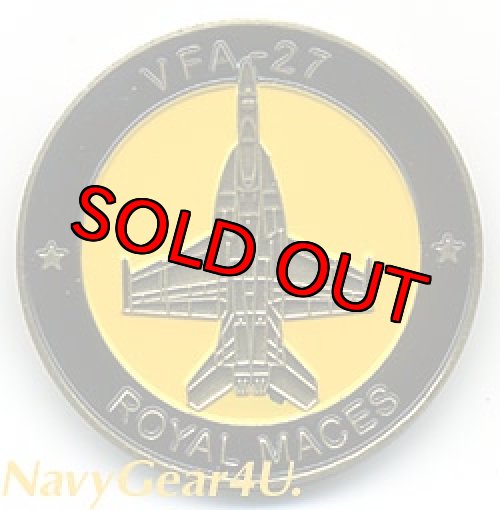 画像1: VFA-27 ROYAL MACESチャレンジコイン