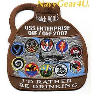 画像: CVW-1/CVN-65 OIF/OEF 2007 Batch#0013クルーズ記念パッチ（デッドストック）