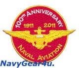 画像: 米海軍航空100周年オフィシャル記念パッチ（海兵隊バージョン）