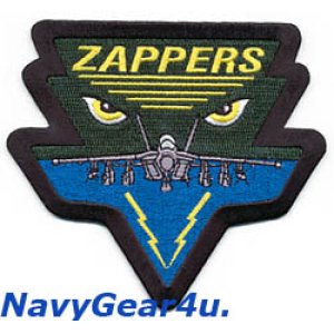 画像: VAQ-130 ZAPPERS EA-18G GROWLERショルダーパッチ