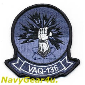 画像: VAQ-136 GAUNTLETS NWUユニフォーム用部隊パッチ