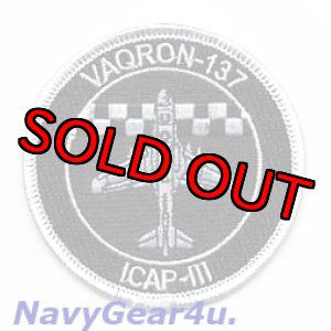 画像: VAQ-137 ROOKS EA-6B ICAP-IIIショルダーバレットパッチ