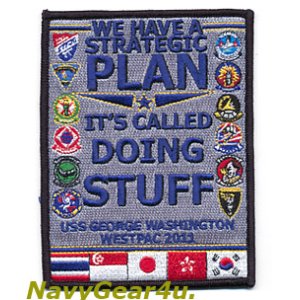 画像: CVW-5/CVN-73 WESTPAC 2011クルーズ記念パッチ