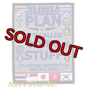 画像: CVW-5/CVN-73 WESTPAC 2011クルーズ記念パッチ(デッドストック)