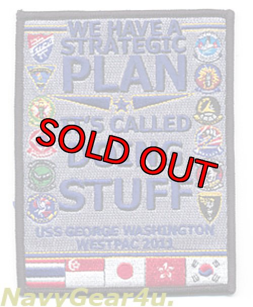 画像1: CVW-5/CVN-73 WESTPAC 2011クルーズ記念パッチ（デッドストック）