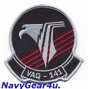 画像: VAQ-141 SHADOWHAWKS部隊パッチ（ベルクロ有無）