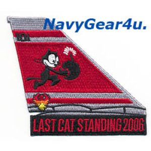 画像: VF-31 TOMCATTERS LAST CAT STANDING 2006記念パッチ（デッドストック）