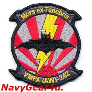 画像: VMFA(AW)-242 BATS MAG-12 PCS部隊パッチ