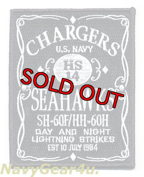 画像1: HS-14 CHARGERS 2012 SH-60F/HH-60H SEAHAWKS LAST RIDE記念パッチ