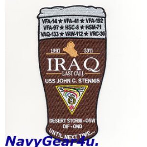 画像: CVW-9/CVN-74  OEF/ONDクルーズ IRAQラストコール1991-2011記念パッチ
