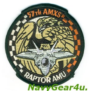 画像: 57WG/57AMXS RAPTOR AMUパッチ（サブデュードVer.）