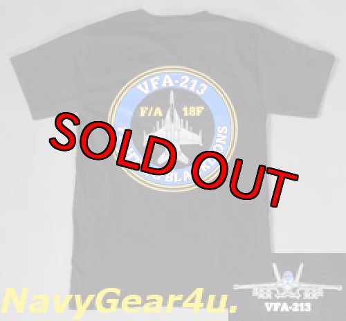 画像1: VFA-213 BLACKLIONSオフィシャルT-シャツ